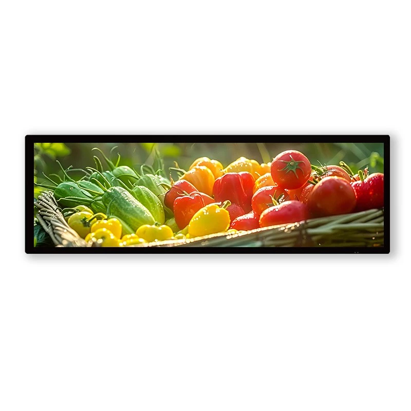 28 .6 Inci LCD Bar Menampilkan Produsen Layar Wajah Ganda