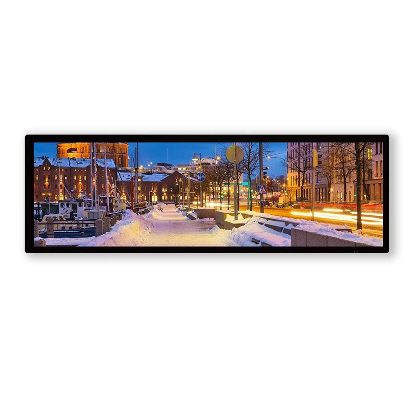 Papan Reklame Digital Tampilan Batang 37,8 Inci
