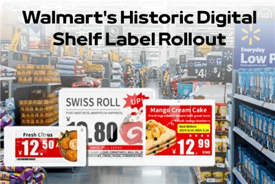 Peluncuran Label Rak Digital Bersejarah Walmart
