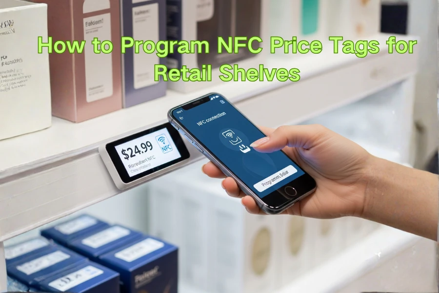 Cara Memprogram Label Harga NFC untuk Rak Ritel